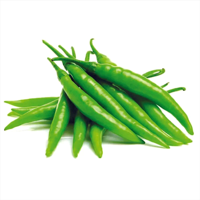 Green chili (பச்சைமிளகாய்) - 250 gm